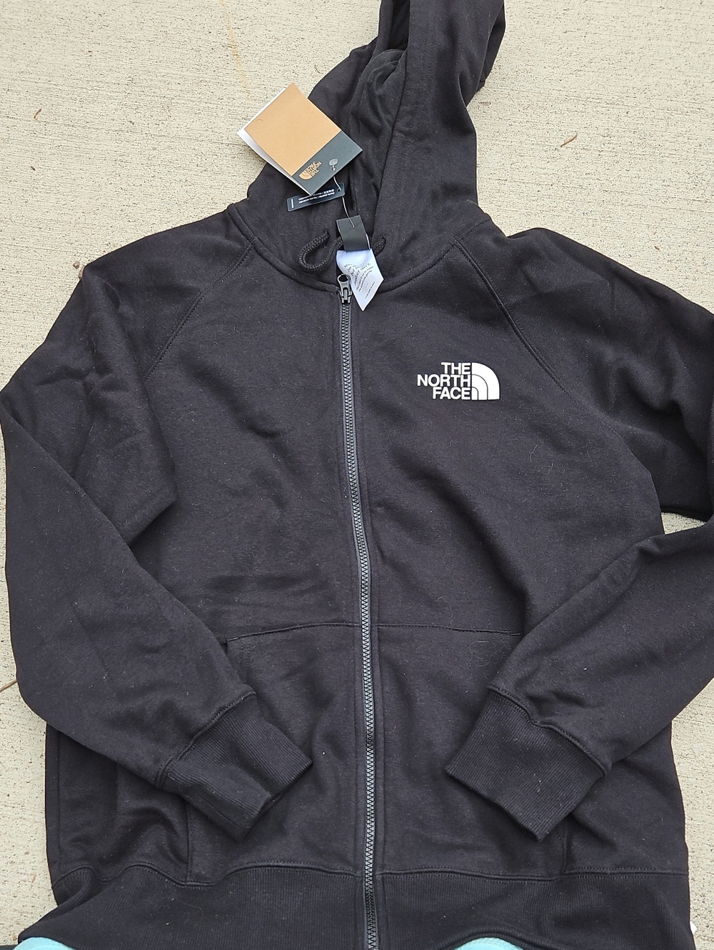 The North Face Black Full-Zip Hoodie Nwt